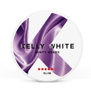 Minty_Grape_ES Kelly White Minty Grape 10mg/pose Extra Strong