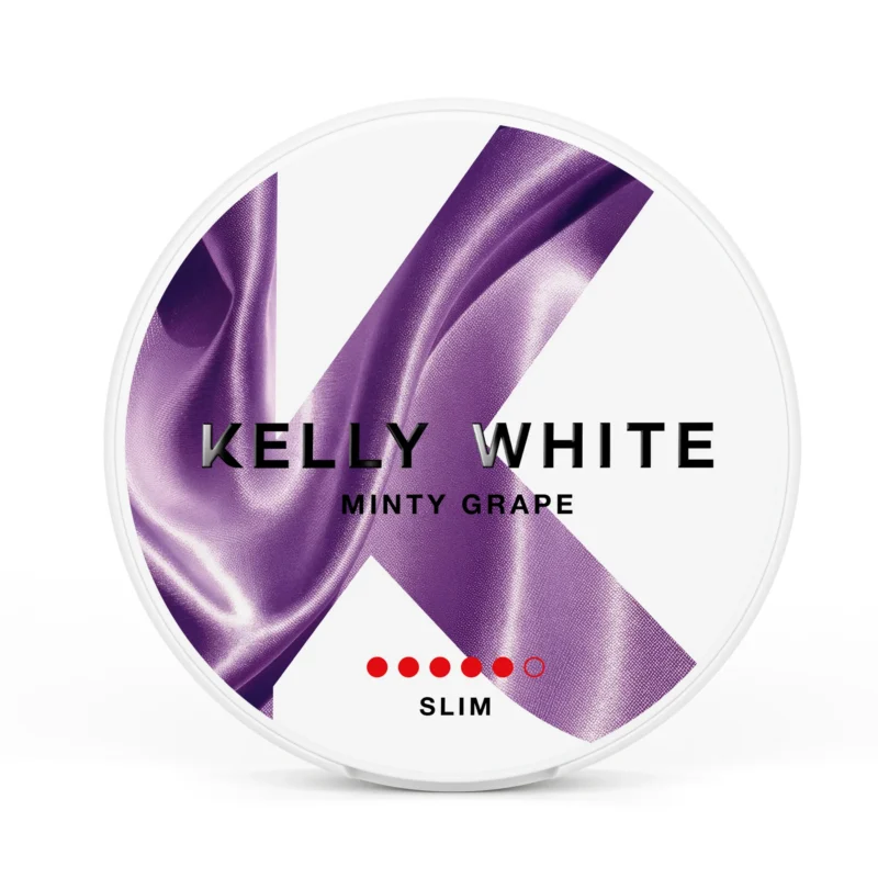 Minty_Grape_ES Kelly White Minty Grape 10mg/p Extra Strong